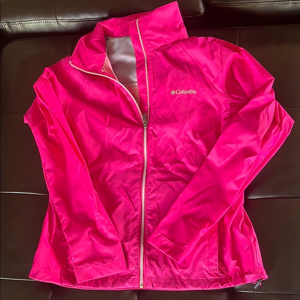 Columbia Pink Ski Snow Jacket Water-Resistant